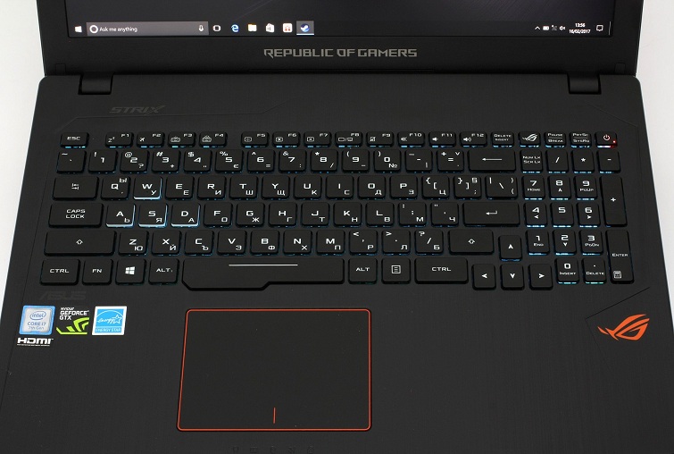 Được trang bị bàn phím RGB chỉ dành cho dòng laptop gaming cao cấp