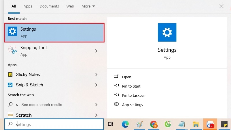 Cập nhật Windows và driver thường xuyên bước 1