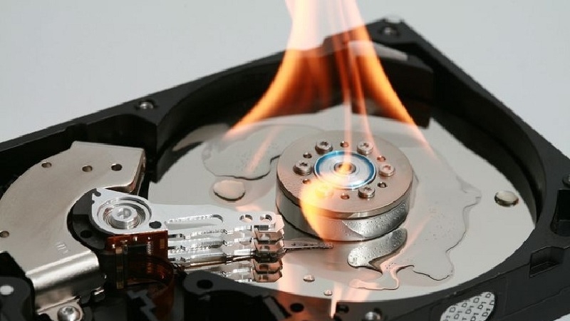 Ổ cứng HDD bị lỗi hoặc xuống cấp