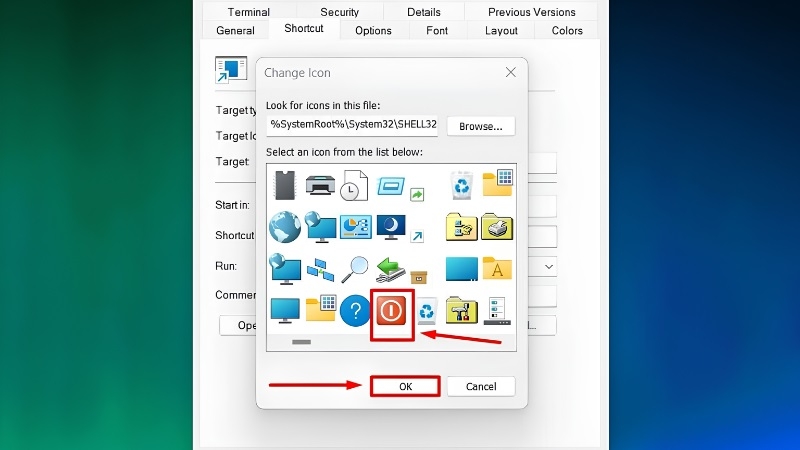 Cách tạo nút Shutdown trên Desktop bước 8 Cách tạo nút Shutdown trên Desktop bước 8