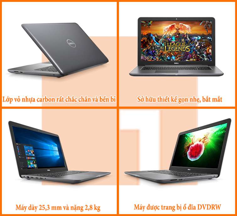 laptop dell 5767