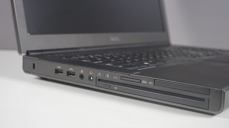 Cạnh trái của máy