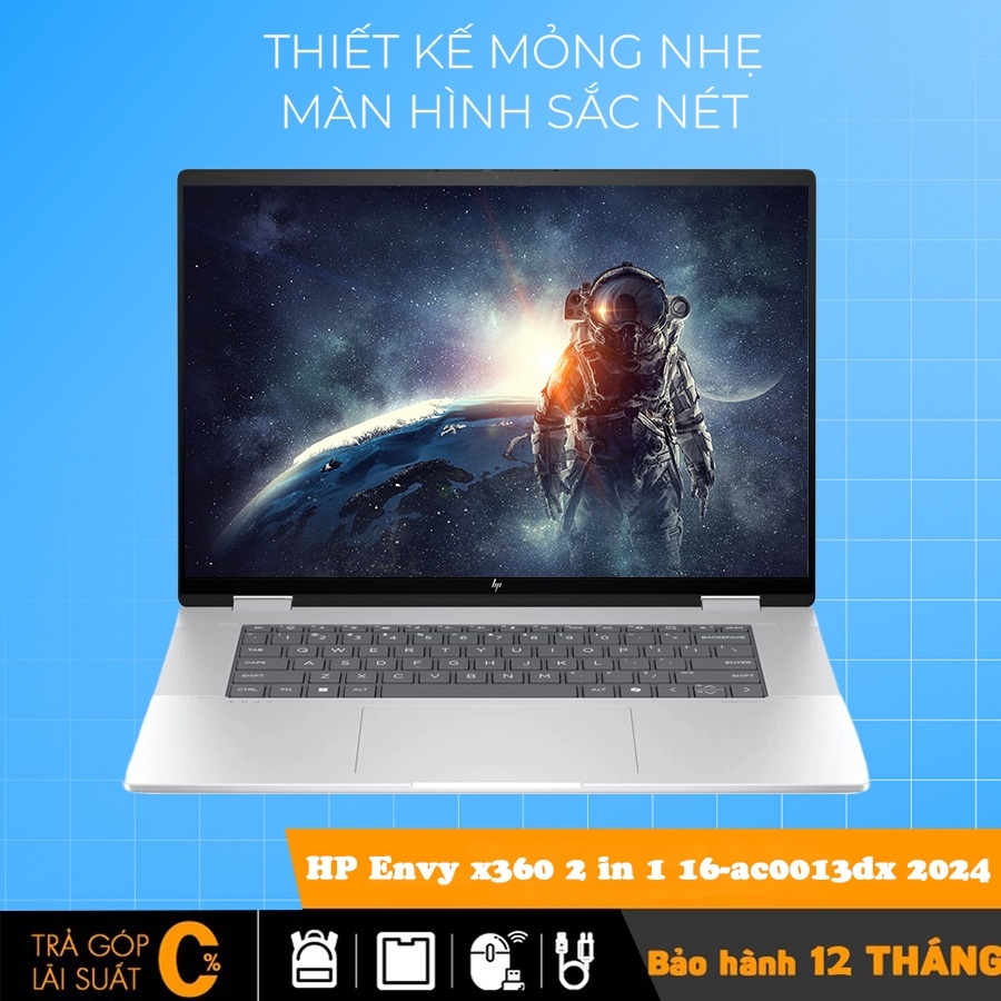 HP Envy x360 2 in 1 16-ac0013dx 2024