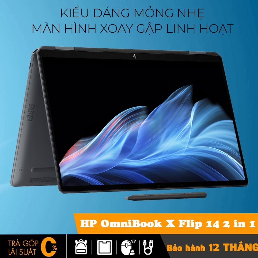 HP OmniBook X Flip 14 2 in 1