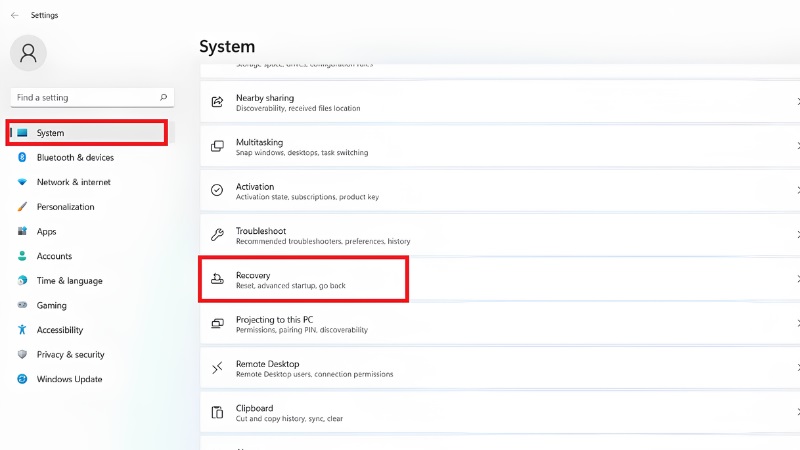 Cài đặt lại Windows bước 2 Cài đặt lại Windows bước 2