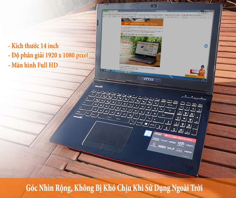 laptop msi ge62vr apache pro