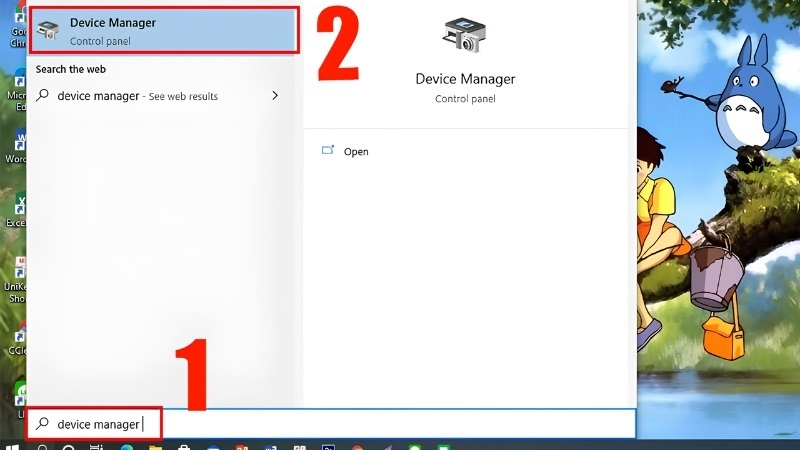 Cập nhật driver pin trong Device Manager bước 1
