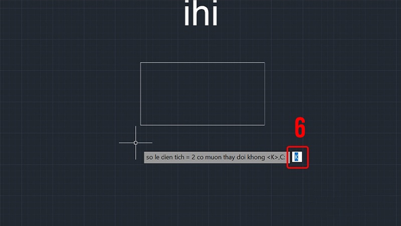 Tiếp tục gõ K rồi nhấn vào Enter Tiếp tục gõ K rồi nhấn vào Enter