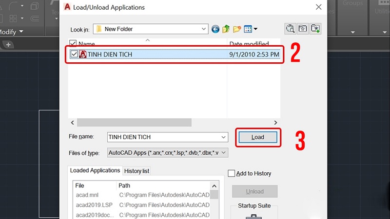 Chọn và tải file LISP vào CAD Chọn và tải file LISP vào CAD