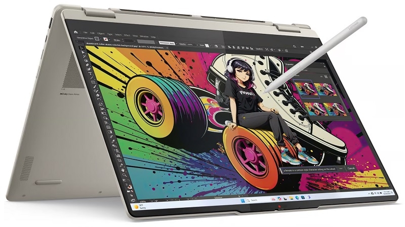 Hiệu năng laptop Lenovo Yoga 7 2-in-1 16AKP10