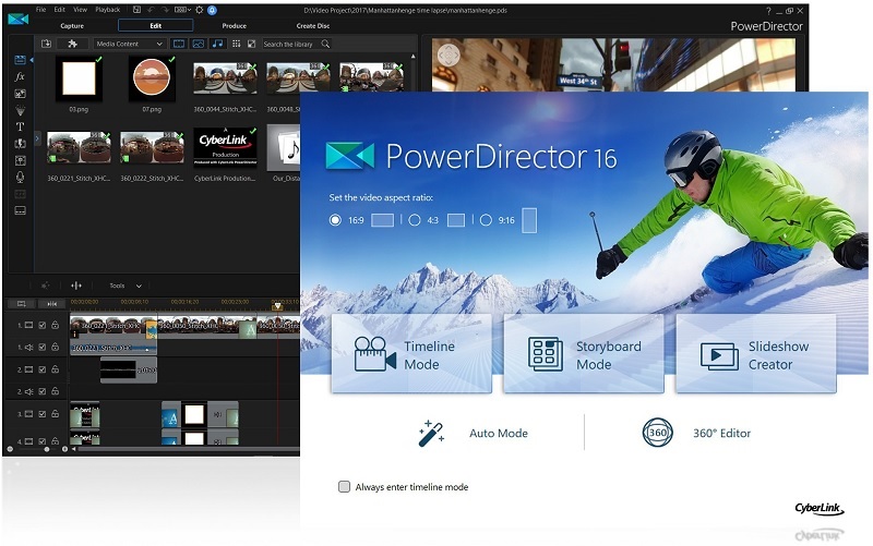 Tìm hiểu sơ lược về phần mềm làm video CyberLink PowerDirector