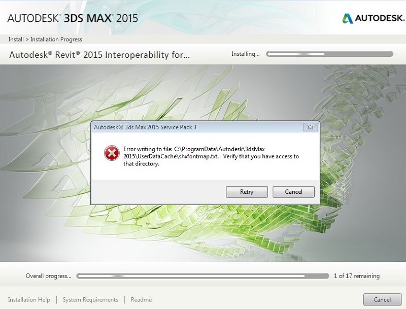 Cách giải quyết lỗi error writing to file 3ds Max chắc chắn thành công