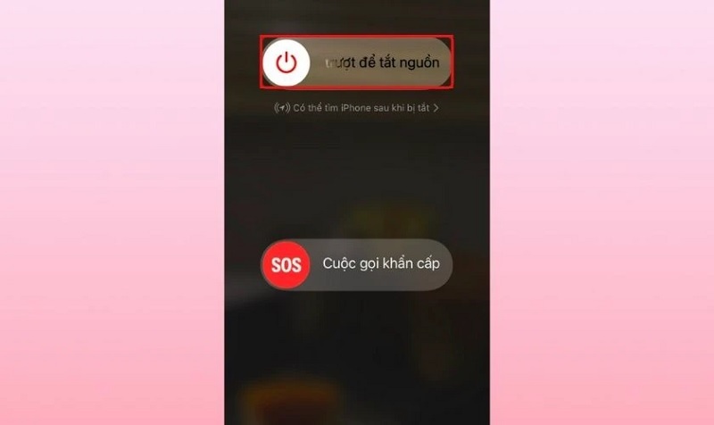 Khởi động lại thiết bị khi xảy ra lỗi iOS 17 nóng máy