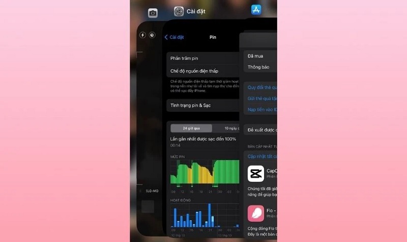 Tắt các ứng dụng chạy ngầm trên iPhone