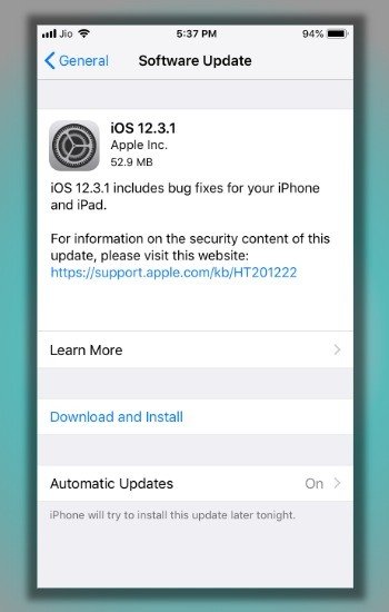 Lỗi không vào được youtube trên điện thoại iPhone hoặc iPad