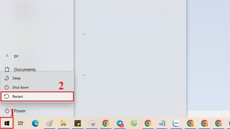 Vào Safe Mode để kiểm tra bước 1 Vào Safe Mode để kiểm tra bước 1