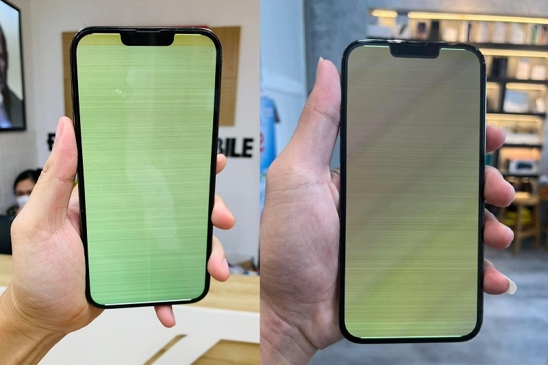 Nguyên nhân dẫn đến màn hình xanh lá cây trên điện thoại là gì?