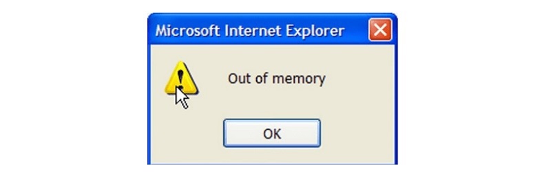 Lỗi Out of memory là gì? Nguyên nhân do đâu?