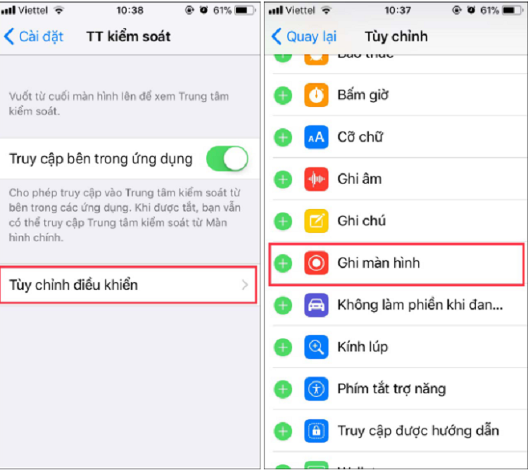 Sửa lỗi quay màn hình iPhone bị mất tiếng