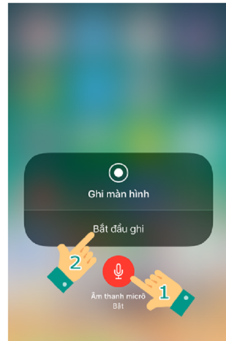 Sửa lỗi quay màn hình iPhone bị mất tiếng