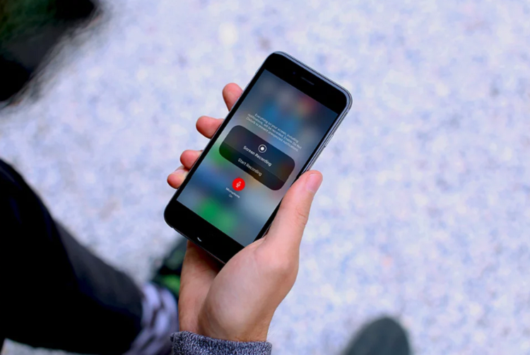 Lỗi quay màn hình iPhone bị mất tiếng