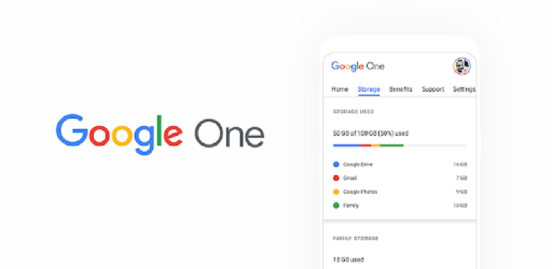 3. Bộ nhớ lưu trữ đám mây dung lượng lớn 100GB hoặc 200GB: Google One