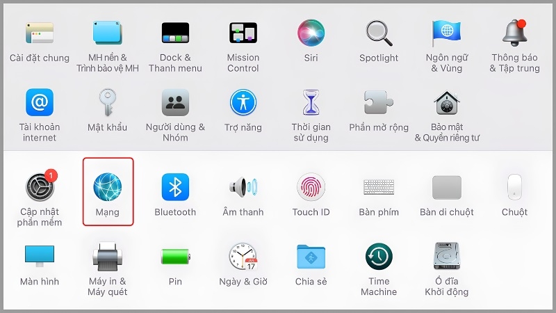 Quên mạng Wifi rồi kết nối lại bước 3