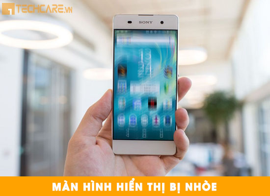Thay màn hình Sony XA bị nhòe, mờ
