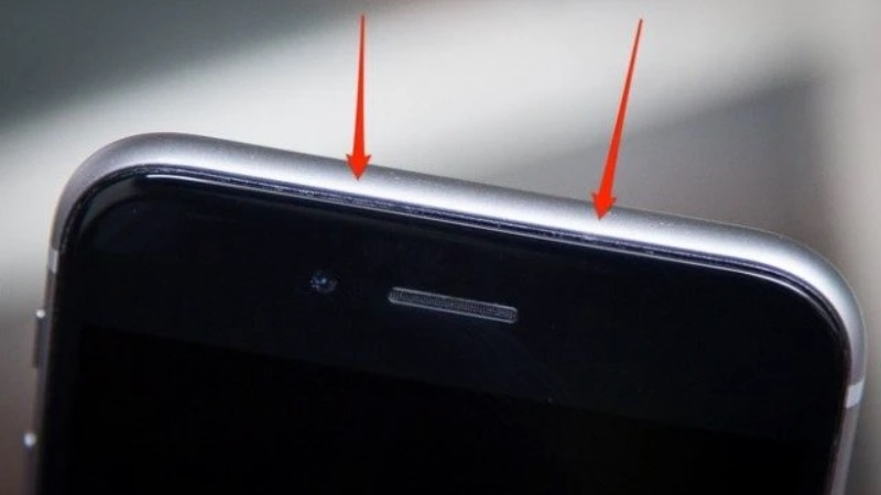 Lỗi hở sáng đều phải thay full bộ màn hình mới Lỗi hở sáng đều phải thay full bộ màn hình mới