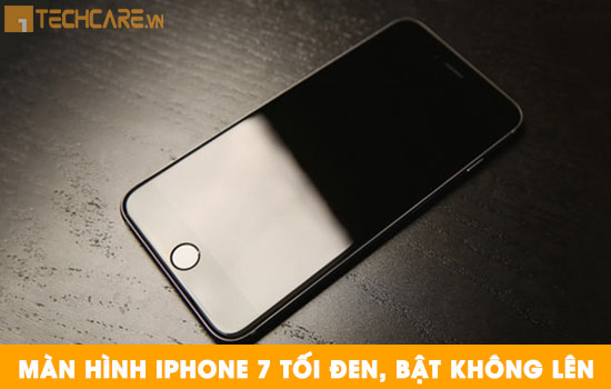 Thay màn hình Iphone 7 bị tối đen bật không lên