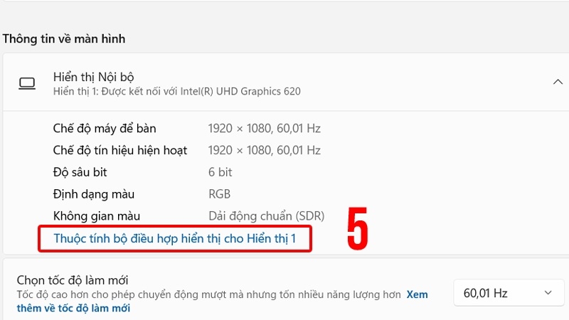 Kiểm tra tần số quét và độ phân giải bước 3 Kiểm tra tần số quét và độ phân giải bước 3