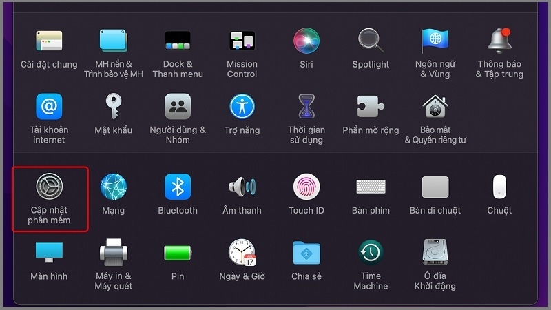 Cập nhật macOS bước 2 Cập nhật macOS bước 2