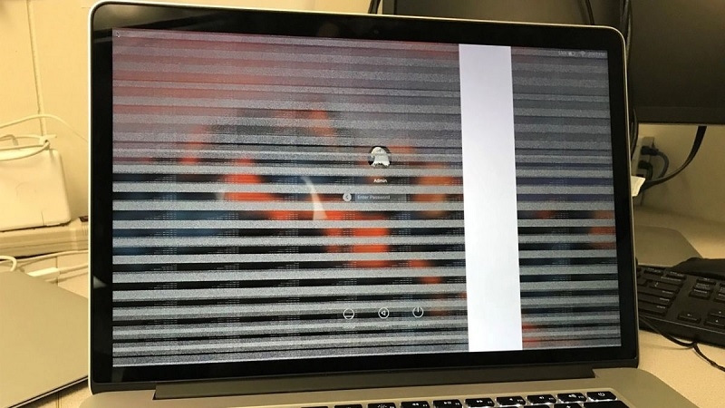 Nguyên nhân khiến màn hình MacBook bị sọc ngang, dọc Nguyên nhân khiến màn hình MacBook bị sọc ngang, dọc