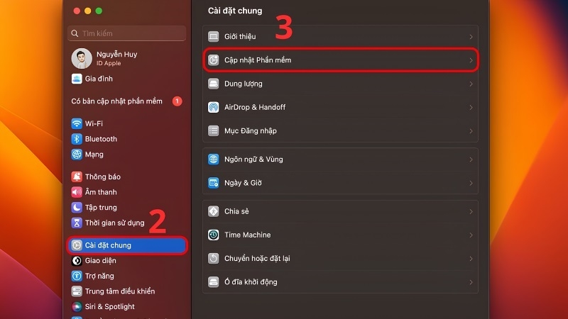Cập nhật hoặc cài lại macOS bước 2 Cập nhật hoặc cài lại macOS bước 2