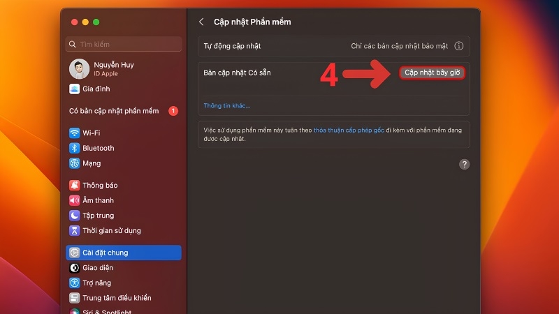 Cập nhật hoặc cài lại macOS bước 3 Cập nhật hoặc cài lại macOS bước 3