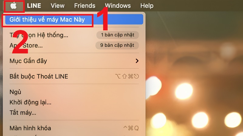 Đặt lại độ phân giải trên máy tính Mac bước 1 Đặt lại độ phân giải trên máy tính Mac bước 1
