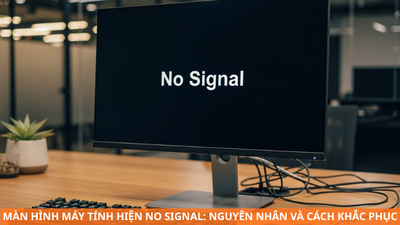 Màn hình máy tính hiện No Signal: Nguyên nhân và cách khắc phục