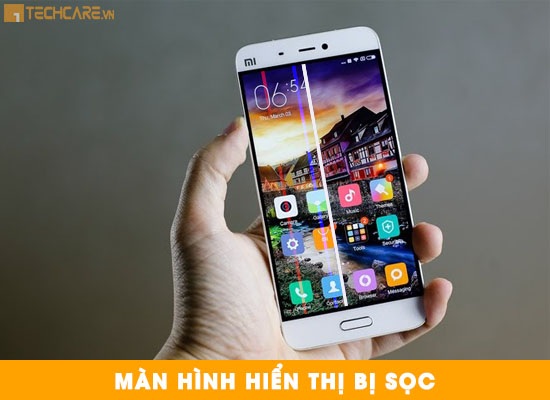 Thay màn hình Xiaomi Mi5 bị sọc