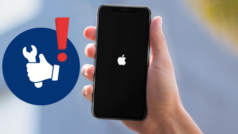 máy iphone treo do lỗi phần mềm