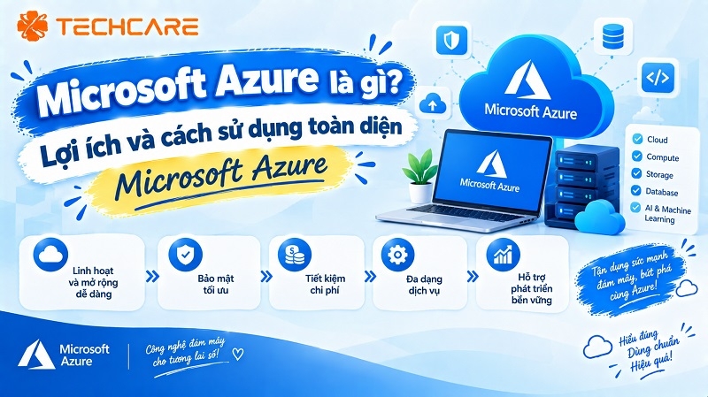 Microsoft Azure là gì? Lợi ích và cách sử dụng toàn diện Microsoft Azure