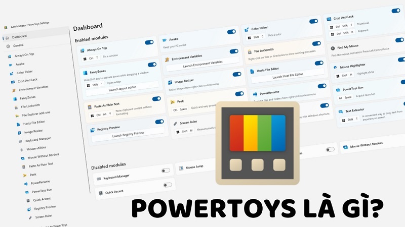Microsoft PowerToys là gì?