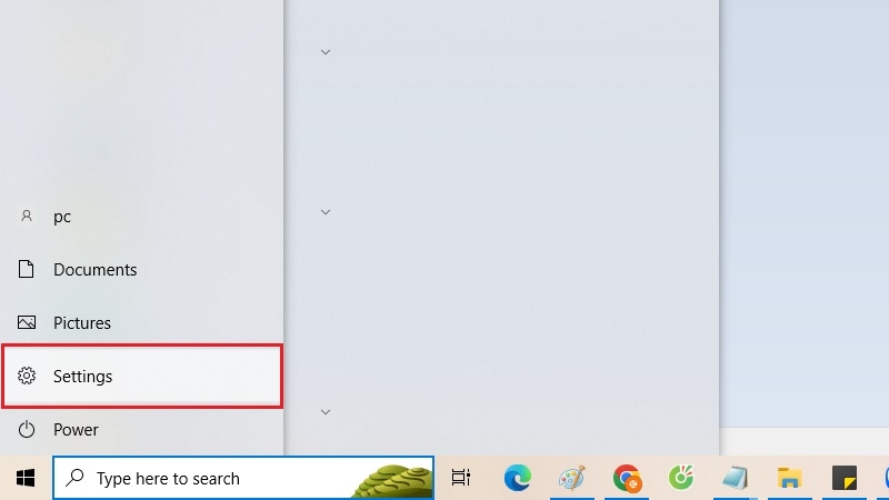 Cách bật Remote Desktop trên Windows 10 bước 1