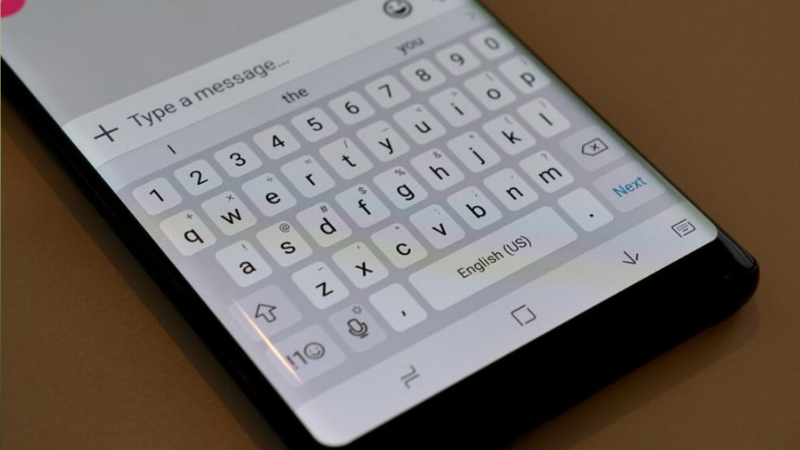 mở Cài đặt Bàn phím Samsung