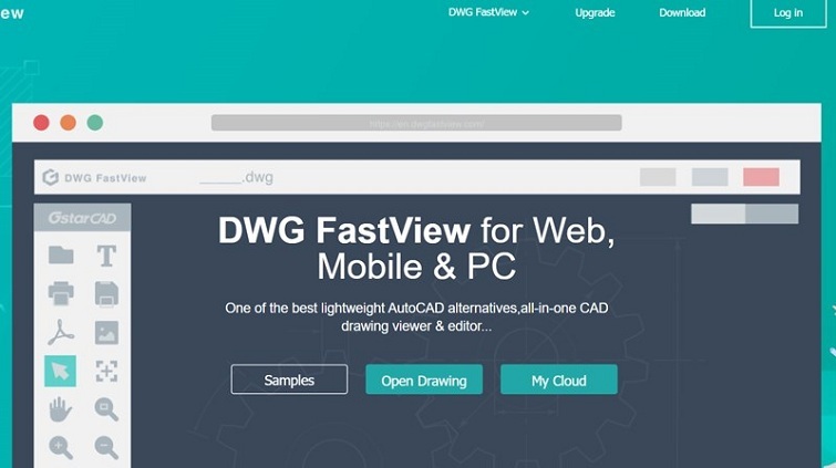 Mở file dwg online bằng DWG FastView