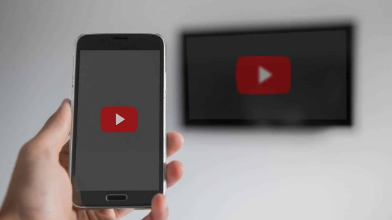 Mở ứng dụng có hỗ trợ Cast như YouTube