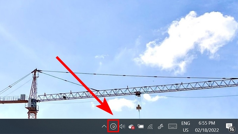 Nhấn đúp chuột lên biểu tượng phần mềm