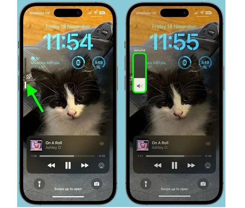 Chỉnh âm lượng nhanh chóng