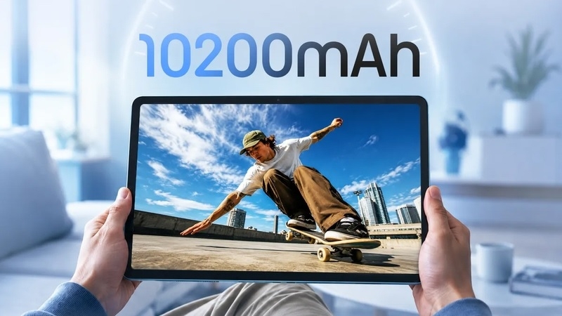 Pin 10.200 mAh, sạc 45 W và 4 loa Dolby Atmos Pin 10.200 mAh, sạc 45 W và 4 loa Dolby Atmos