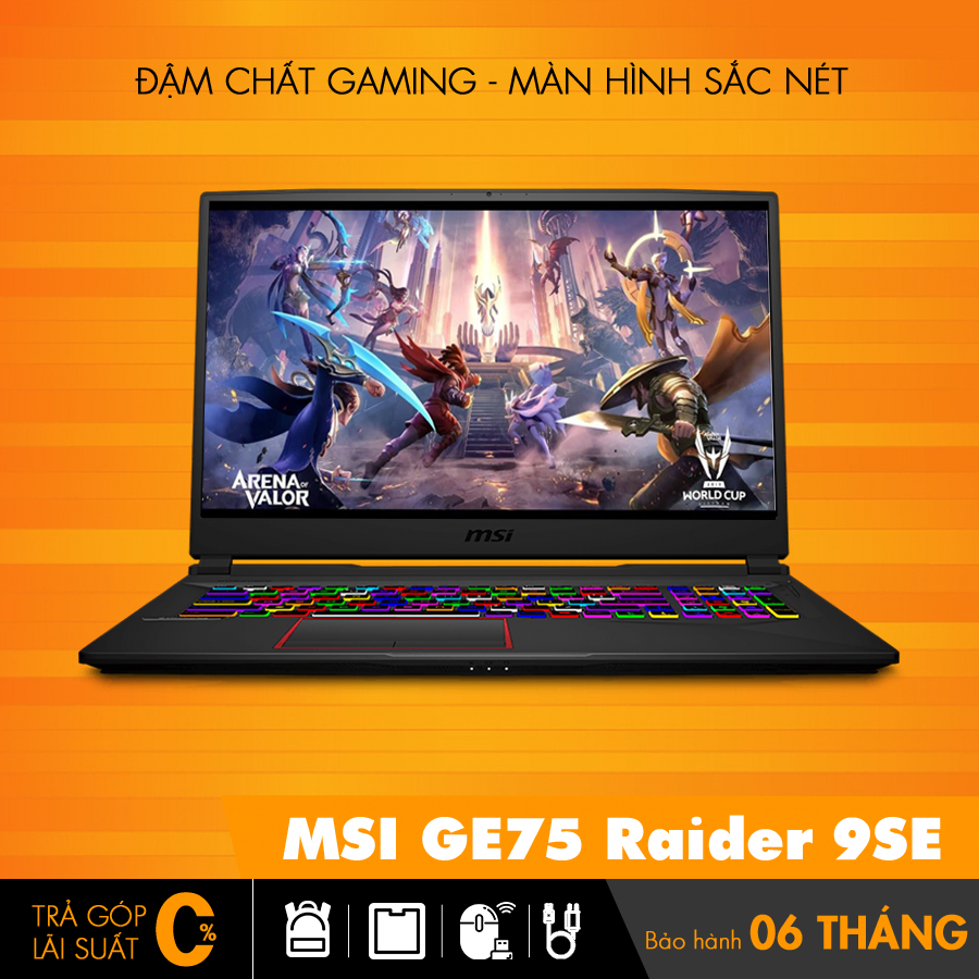 MSI GE75 Raider 9SE