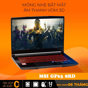 MSI GF63 8RD